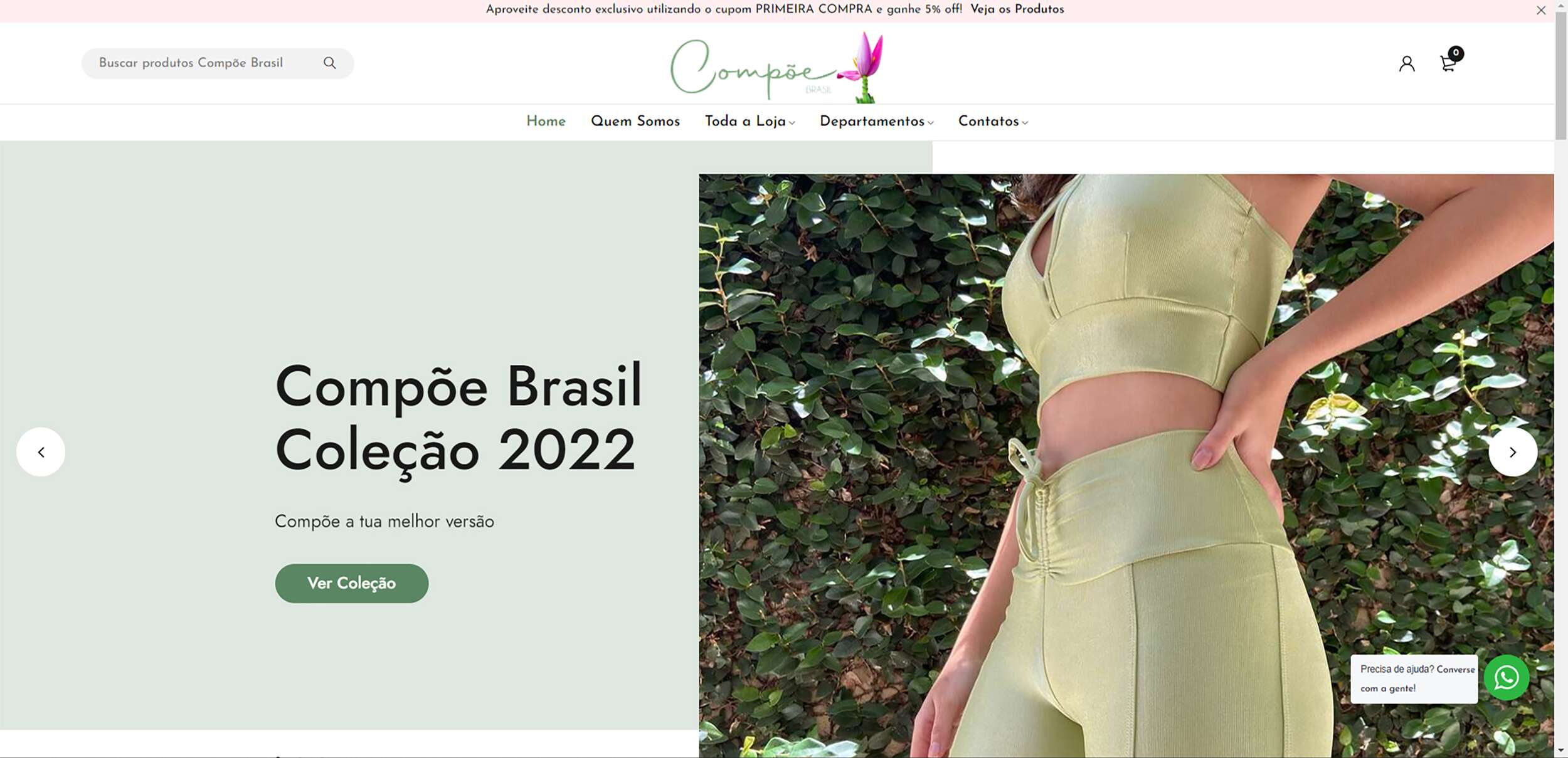 RAO Marketing Digital - Compõe Brasil Fitness E-commerce
