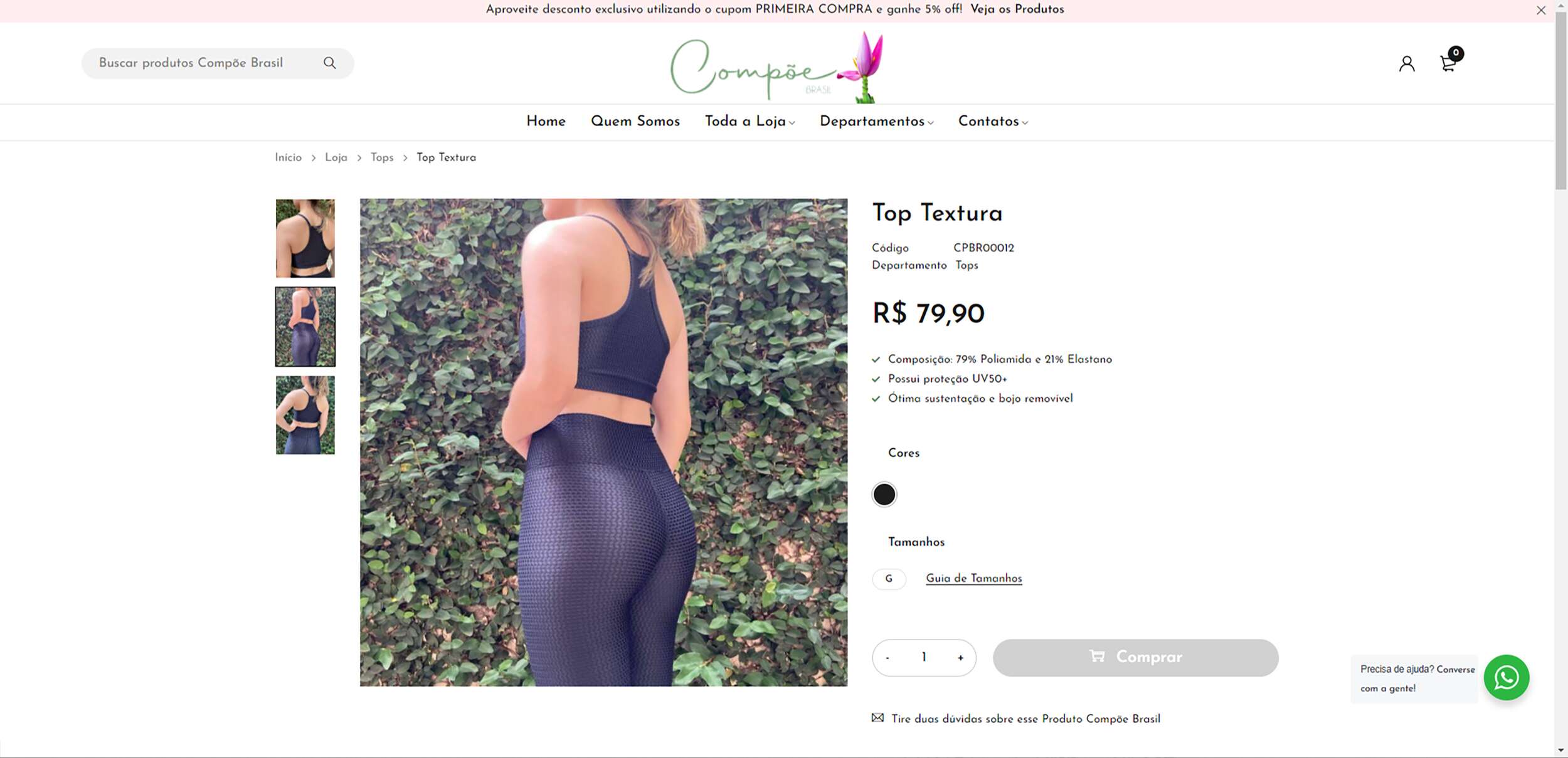 RAO Marketing Digital - Compõe Brasil Fitness E-commerce