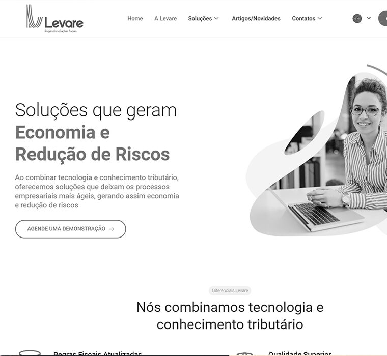 RAO Marketing Digital - Levare Website