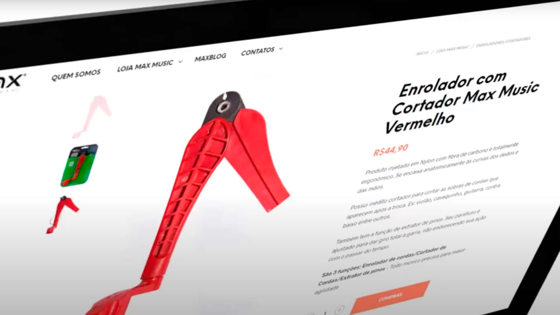 Portfolio Ecommerces RAO Mkt - Max Music do Brasil